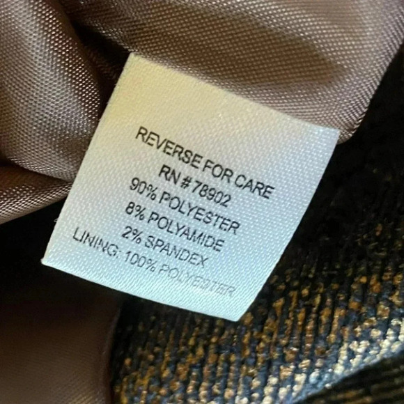 Erin London S Metallic animal print blazer - Picture 9 of 9